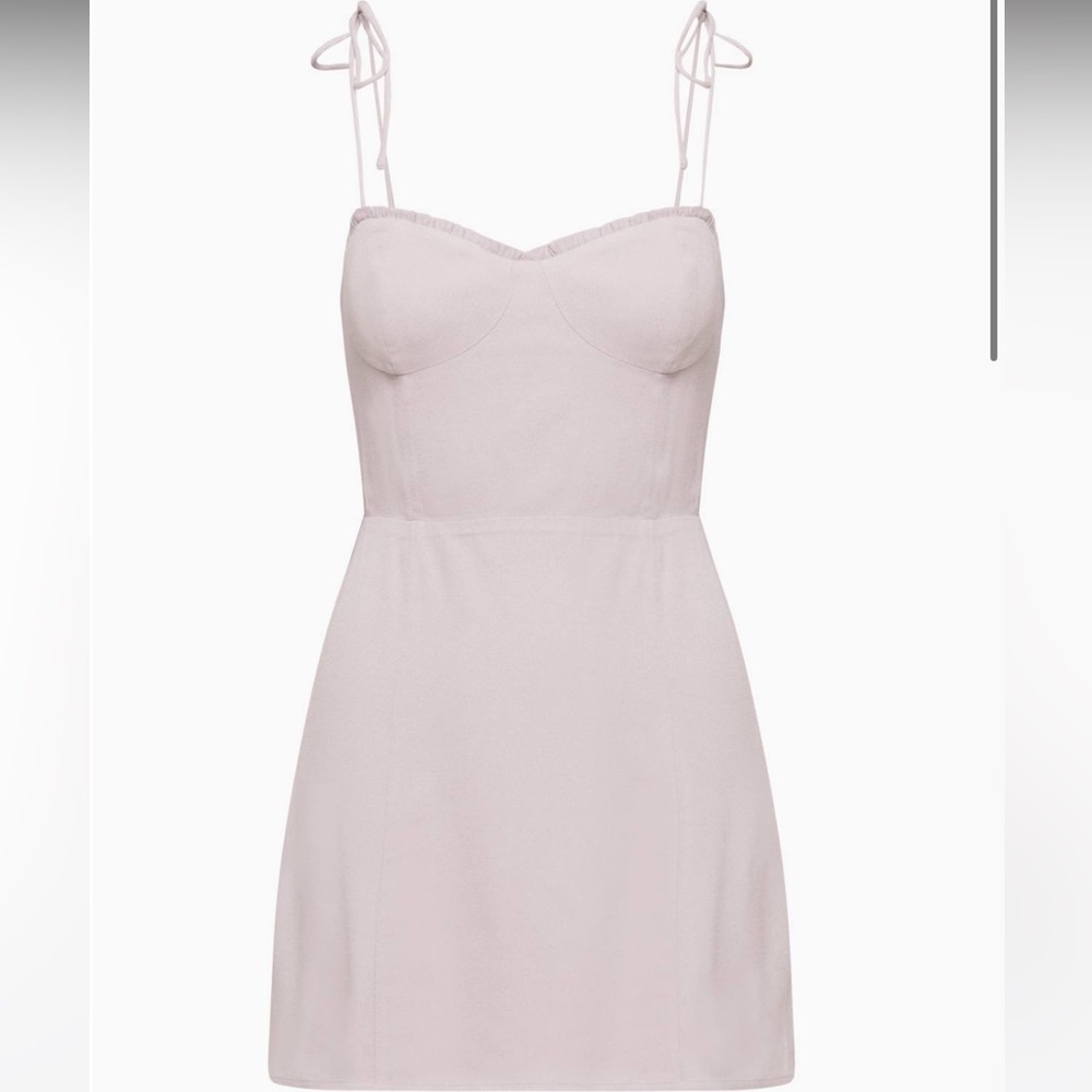 NWOT Aritzia Wilfred Fable Dress in Morado Grey